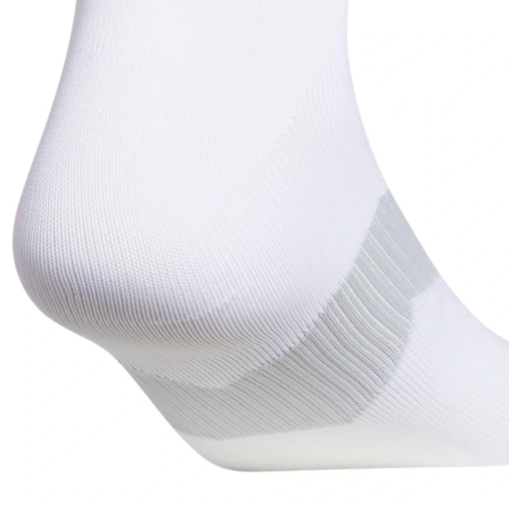 ADIDAS UNISEX WHITE SOCCER SOCKS